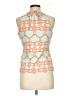 J. McLaughlin Orange Sleeveless Blouse Size M - photo 2