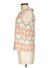 J. McLaughlin Orange Sleeveless Blouse Size M - photo 5