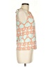 J. McLaughlin Orange Sleeveless Blouse Size M - photo 4