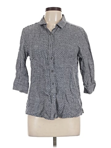 Brora 3/4 Sleeve Button-Down Shirt (view 1)