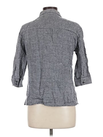 Brora 3/4 Sleeve Button-Down Shirt (view 2)