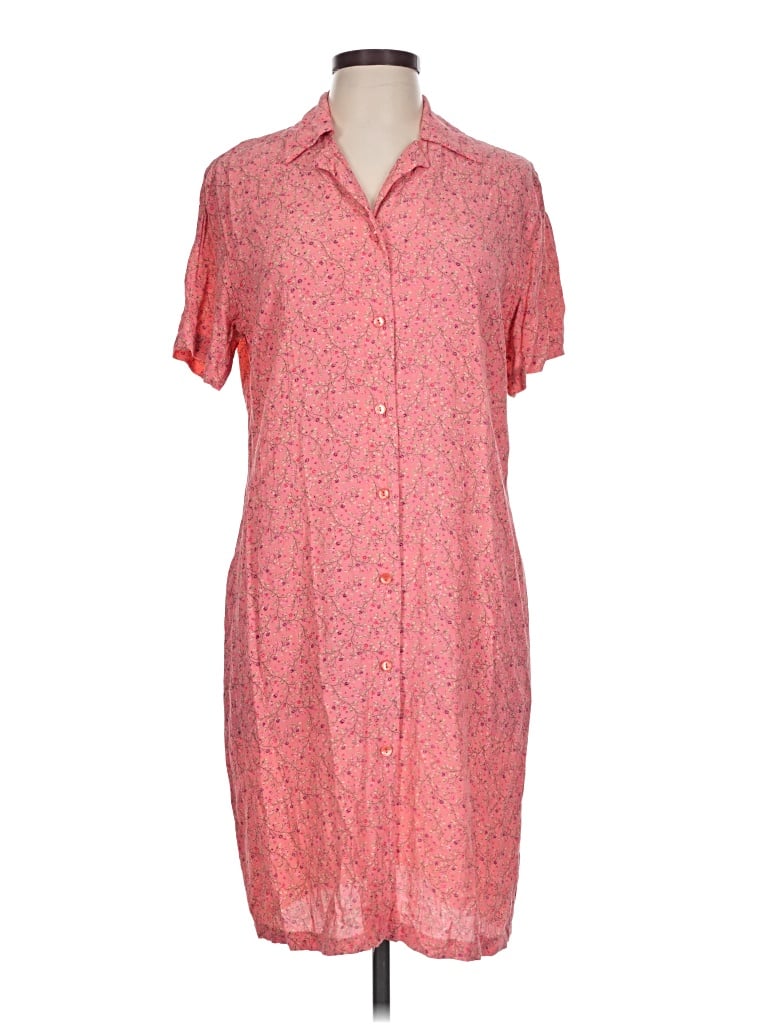 Pre-owned Norm Thompson Casual Dress In Pink