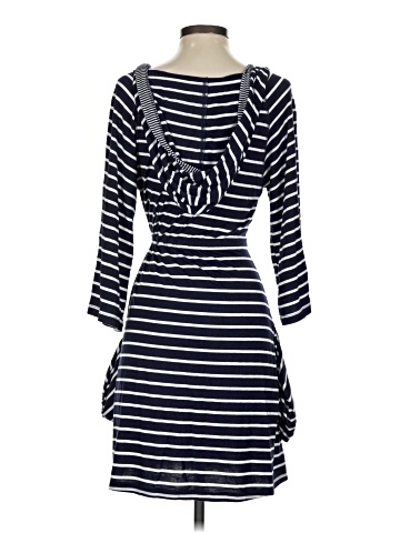 Mandarin Blue Casual Dress (view 2)