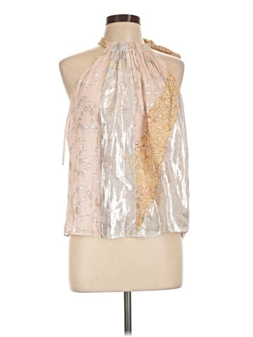 Rebecca Taylor Sleeveless Silk Top (view 1)