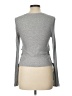 Splendid Gray Long Sleeve Top Size L - photo 2