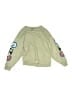 Tea 100% Cotton Graphic Green Sweatshirt Size 7 - photo 1