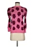 Crosby Animal Print Pink Pullover Sweater Size XS - photo 1