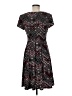 Perceptions Paisley Burgundy Casual Dress Size M - photo 2