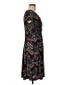Perceptions Paisley Burgundy Casual Dress Size M - photo 4