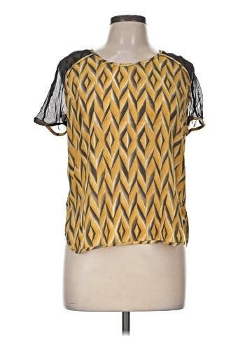 Harlowe & Graham Short Sleeve Blouse (view 1)