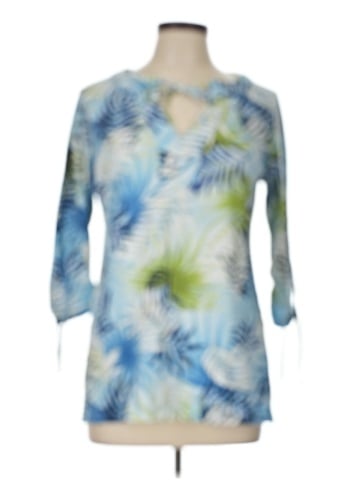 Caribbean Joe 3/4 Sleeve Blouse (view 1)