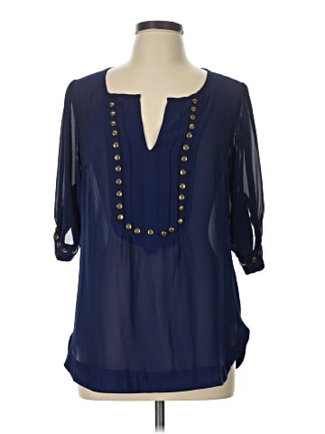 Angie 3/4 Sleeve Blouse (view 1)