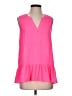 Lilly Pulitzer 100% Polyester Pink Sleeveless Blouse Size S - photo 1