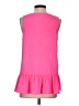 Lilly Pulitzer 100% Polyester Pink Sleeveless Blouse Size S - photo 2