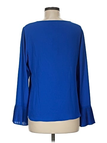 White House Black Market Long Sleeve Blouse (view 2)