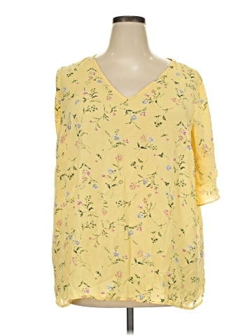 PREMISE 3/4 Sleeve Blouse (view 1)