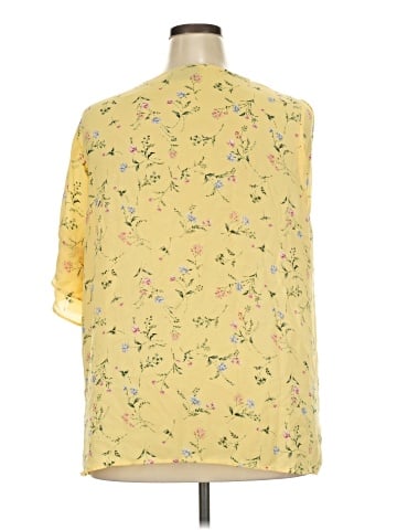 PREMISE 3/4 Sleeve Blouse (view 2)