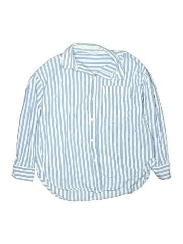 Zara Long Sleeve Button-Down Shirt (view 1)