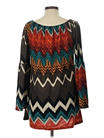 Win Win Long Sleeve Blouse (view 2)