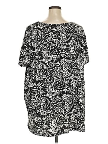 Roaman's Short Sleeve Blouse (view 2)