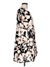 Assorted Brands Print Tan Casual Dress Size 10 - photo 4