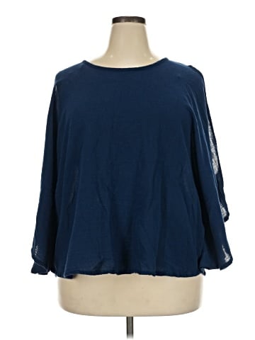Oh My Gauze! 3/4 Sleeve Top (view 1)