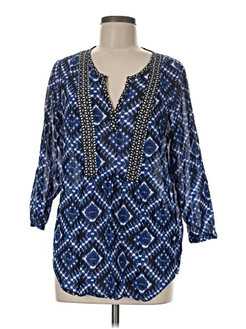 TWO by Vince Camuto 3/4 Sleeve Blouse (view 1)