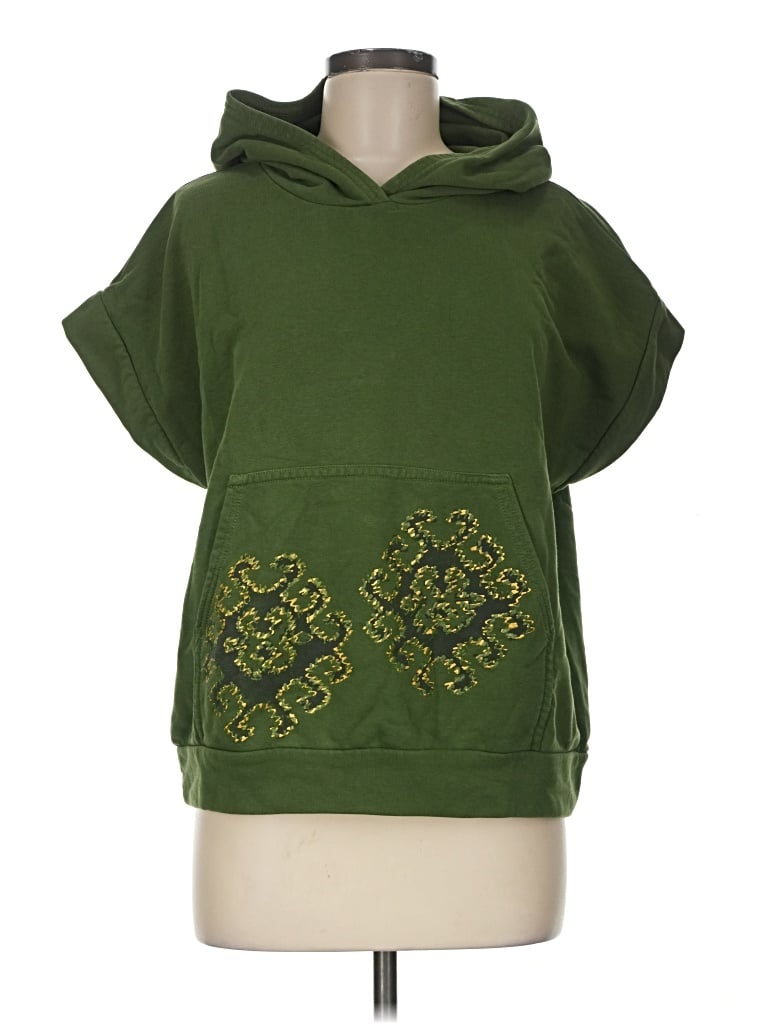Pre-owned Assorted Brands Poncho In Green