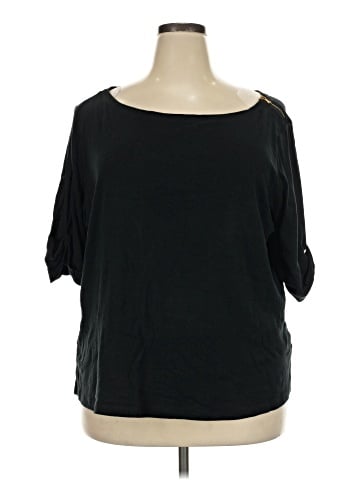 Lauren by Ralph Lauren 3/4 Sleeve T-Shirt (view 1)