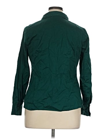 Lane Bryant Long Sleeve Button-Down Shirt (view 2)