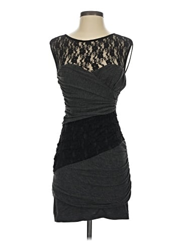 Planet Gold Cocktail Dress (view 1)