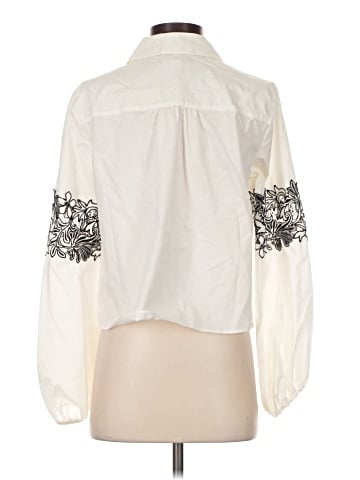 INC International Concepts Long Sleeve Blouse (view 2)