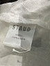 STAUD 100% Linen Ivory Short Sleeve Button-Down Shirt Size XS - photo 8