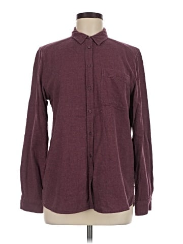 Express Long Sleeve Button-Down Shirt (view 1)