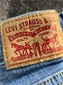 Levi's Solid Blue Jeans Size 27 waist - photo 7