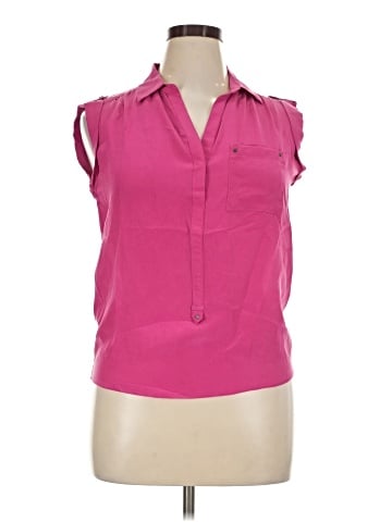 Comptoir des Cotonniers Sleeveless Silk Top (view 1)