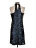 Alya 100% Polyester Metallic Black Cocktail Dress Size S - photo 2