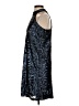 Alya 100% Polyester Metallic Black Cocktail Dress Size S - photo 5
