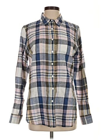 L.L.Bean Long Sleeve Button-Down Shirt (view 1)