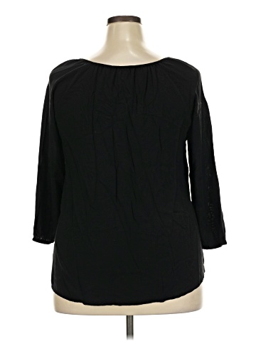 Faded Glory 3/4 Sleeve Blouse (view 2)