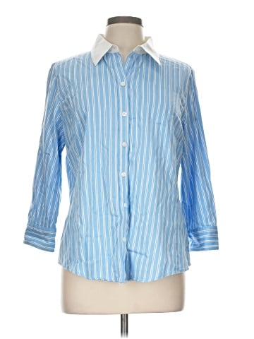 Van Heusen 3/4 Sleeve Button-Down Shirt (view 1)