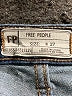 Free People Hearts Blue Jeans Size 27 waist - photo 7