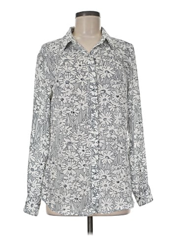 Banana Republic Factory Store Long Sleeve Blouse (view 1)