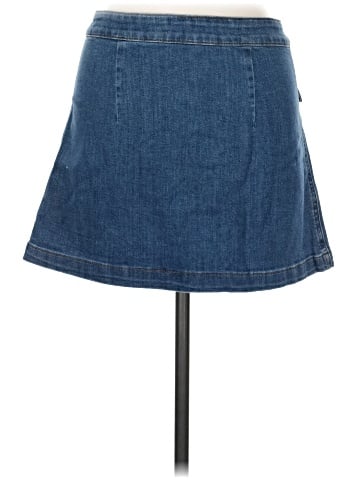 Chelsea & Violet Denim Skirt (view 2)