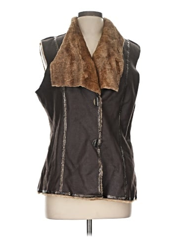 Alberto Makali Faux Fur Vest (view 1)