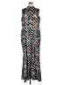 Ashley Stewart 100% Polyester Chevron-herringbone Silver Jumpsuit Size 22 Plus - photo 1