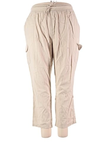 Woman Within Cargo Pants (view 1)