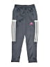 Adidas 100% Polyester Gray Track Pants Size 7 - 8 - photo 1