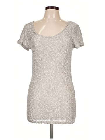 Wrapper Short Sleeve Top (view 1)