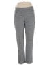 Peck & Peck Chevron-herringbone Gray Active Pants Size 16 - photo 1
